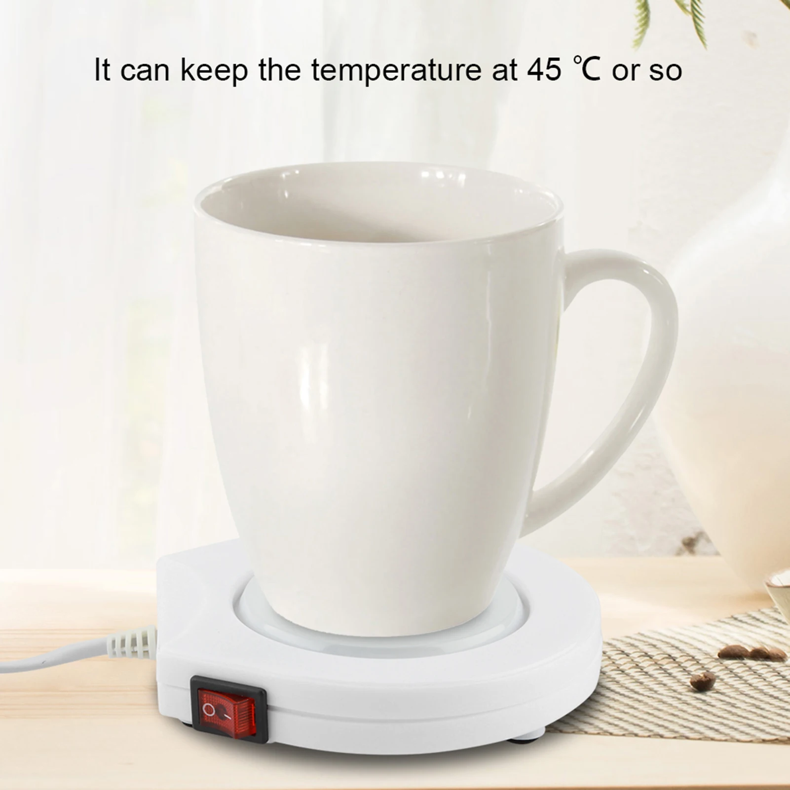 Office Use Electronic Coffee Milk Tea Cup Heater, Mug Insulation Cup Heater Warmer Pad