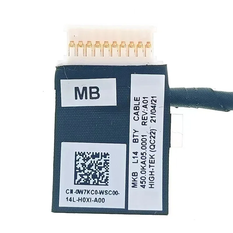 Cable de batería para Dell Latitude 3410, 3510, E3410, E3510, 0W7KC0, nuevo