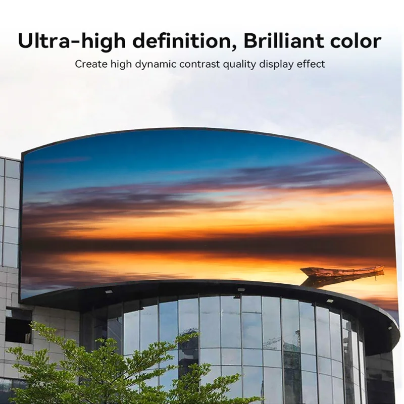 Custom Electronic Waterproof P6 576*576mm Outdoor Integrated Panel Led Video Wall Poster P5 Outdoor Display
