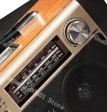 MD-1702BT Vintage Desktop Full Band Radio Wooden Bluetooth Player for Elderly Nostalgic Transistor Home All in One