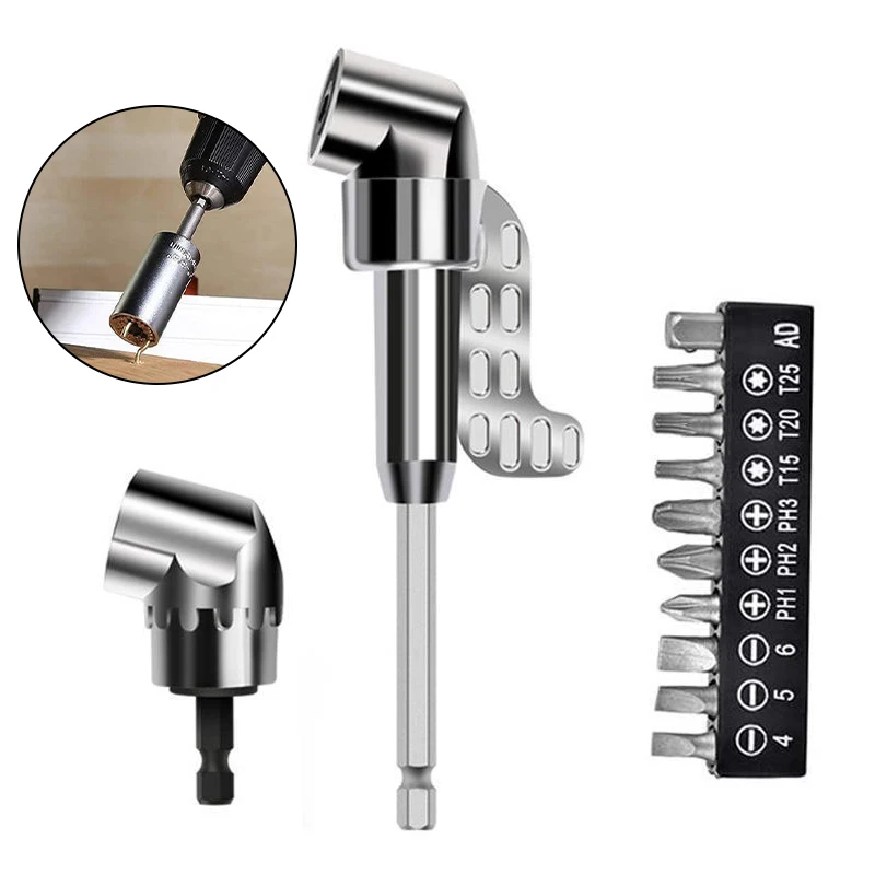 

105 Degree Handle Turning Screwdriver Joint Sleeve Multifunctional Corner Tool Screwdriver Head Turning Universal Joint