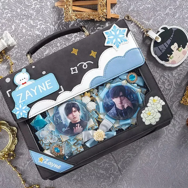 Women Handbag Love And Deepspace ItaBag Y2K Backpacks Display JK Shoulder Bag Anime Pendant, Commuter Cosplay Itabag Gift New