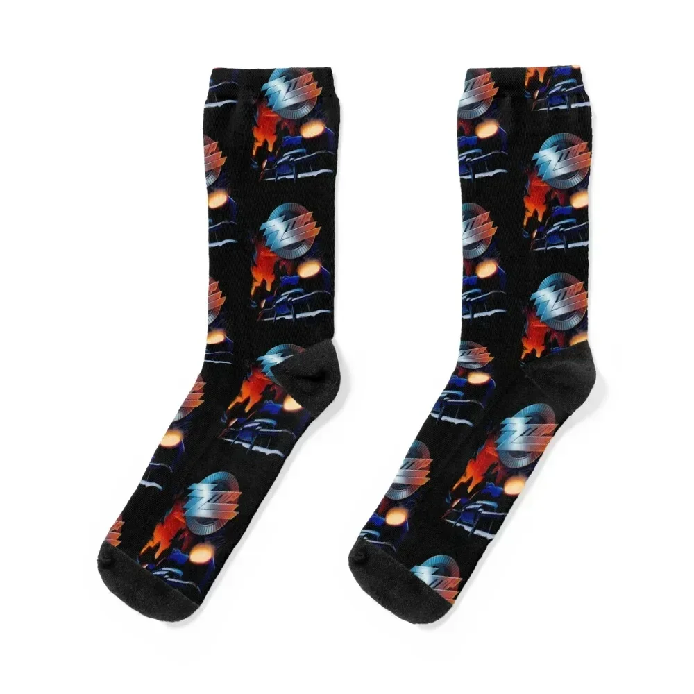 Vintage Band ZZTOP Rock Music 2024 - Logo Albums Retro Tour Socks soccer anti-slip Christmas Socks Women's Men's