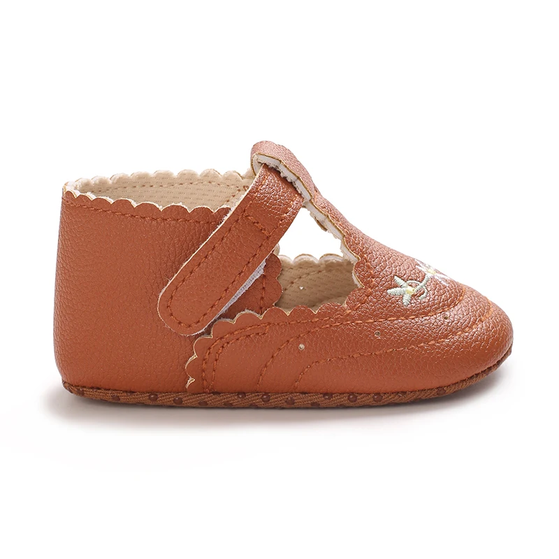 0-18M Baby Mädchen Prinzessin Schuhe Niedlich Gedruckt Weichen Stoff Unten Anti-rutsch Frühling und Herbst Prinzessin Schuhe erste Schritt Schuhe – Detail 33