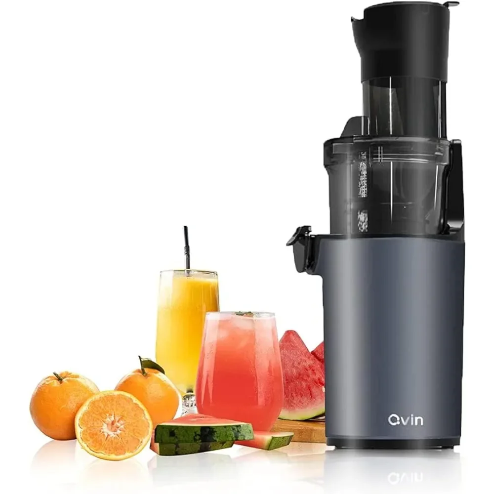 

Cold Press Juicer, Slow Masticating Juicer Machines with 3“ Big, Nutrient Electric juicer machines Vegetable And Fruit,BPA-Free