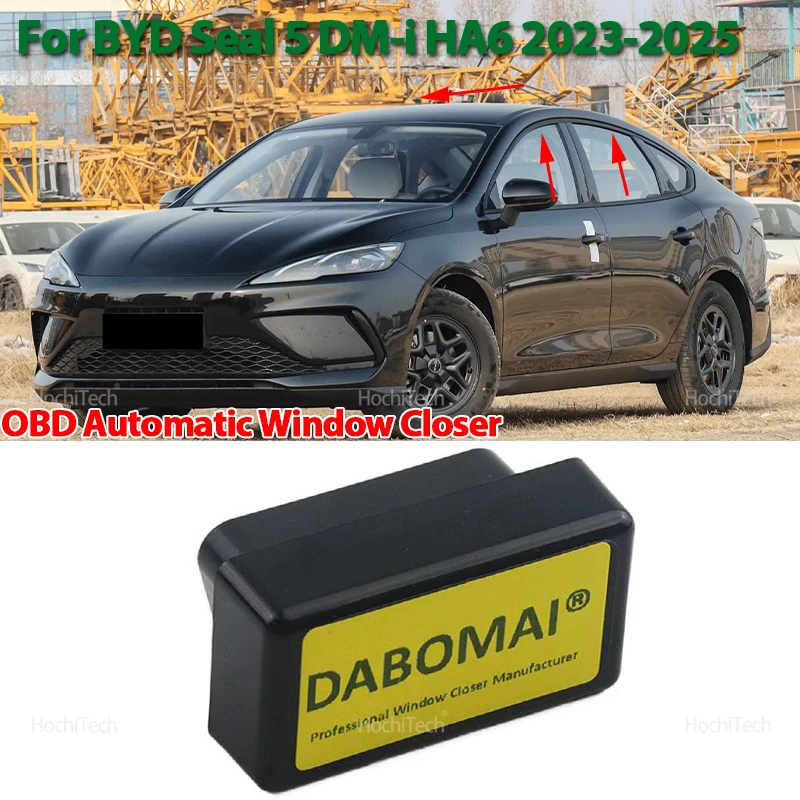 

Для BYD Seal 5 DM-i HA6 2023 2024 2025: Модуль автоматического закрытия окон и люка, блокировка при вождении, регулятор стеклоподъемника (OBD)