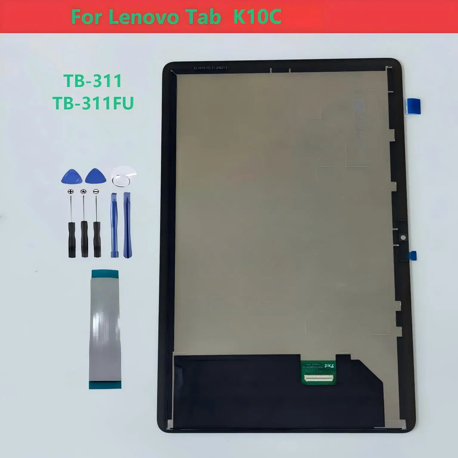 LCD Display For Lenovo Tab 10 1 2025 TB311FU TB311 Tablet Assembly Touch Screen Touch Panel Digitizer Glass Sensor