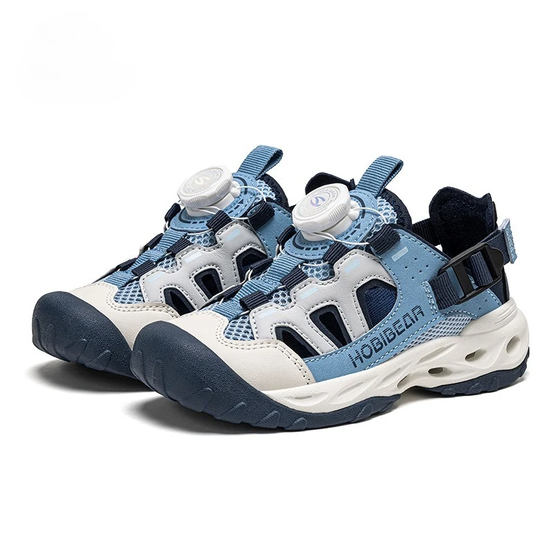 2026 Summer Kids Hollow Sneakers Breathable Soft Light Sole Running Shoes Casual Outdoor Footwear For Boys And Girls Daily Wear