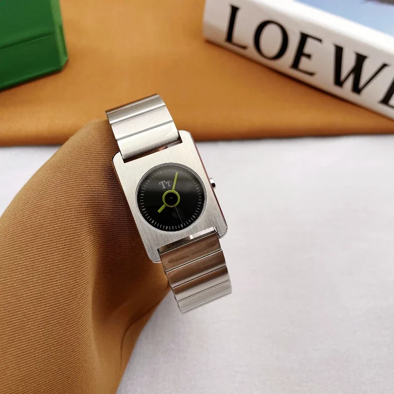 Luxury Women Watches Genuine Stainless Steel Quartz Square Dial Gold for Ladies Watches Clock