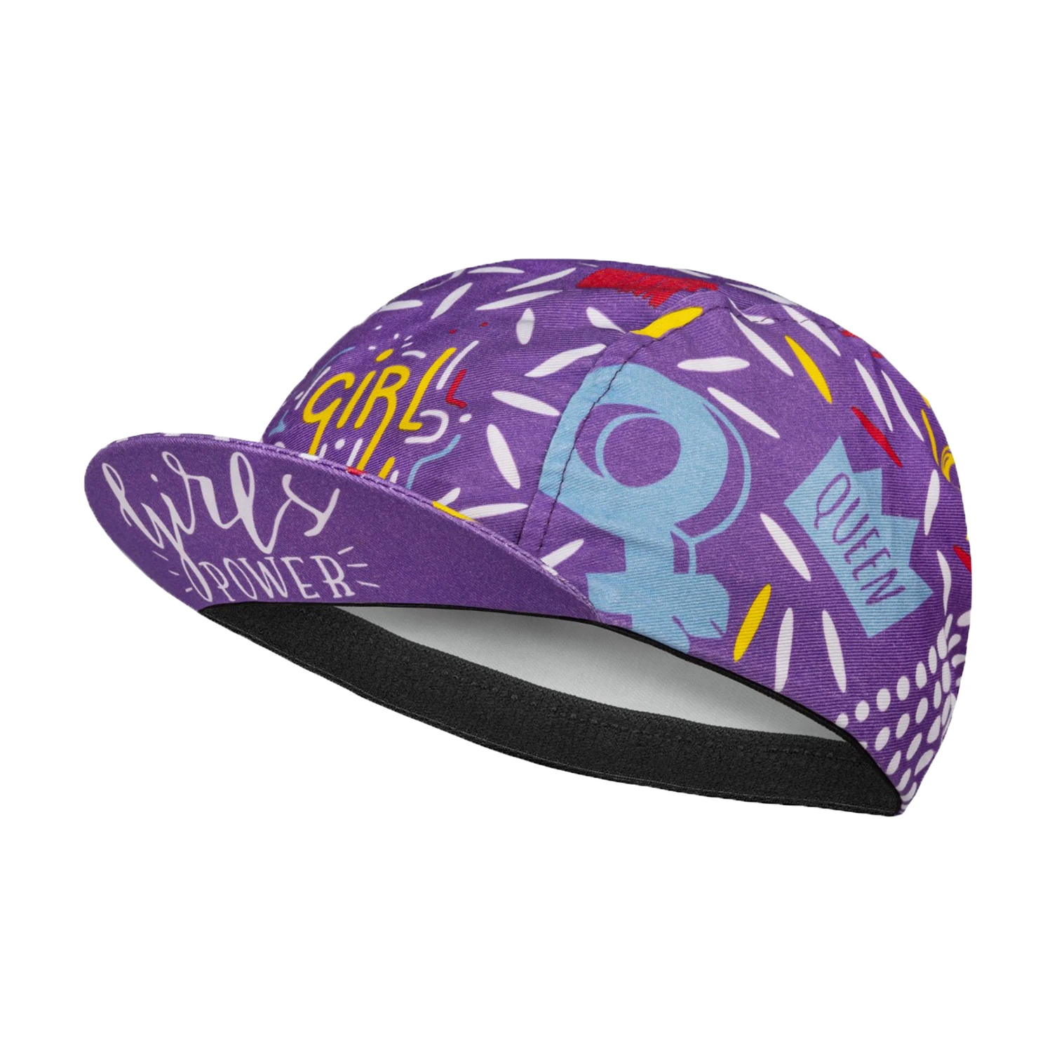 SweetMatt Klassische Retro Bier Kaffee Eis Cartoon Polyester Radfahren Caps Fahrrad Schnell Trocknend Sport Hüte Sommer Fahrrad Sturmhaube