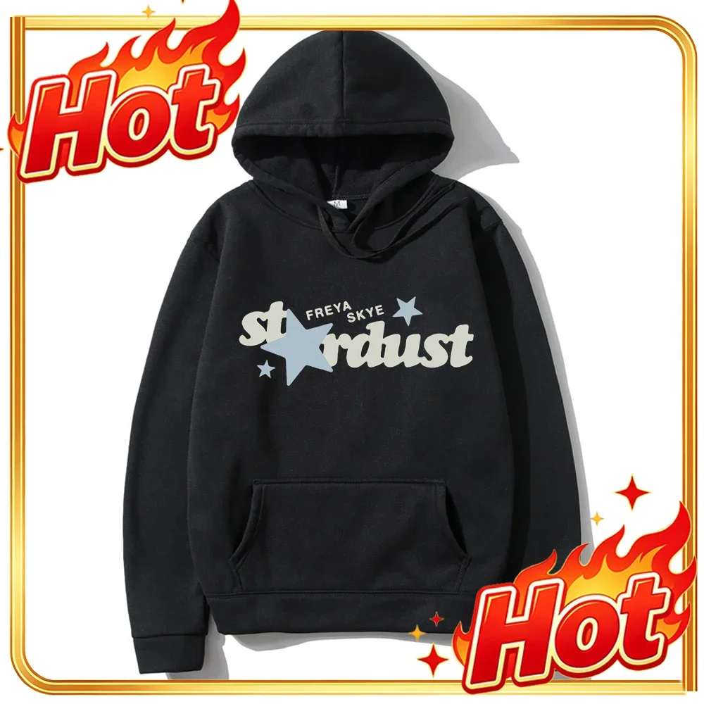 Freya Skye Stardust Hoodie Men Women New Long Sleeve Sweatshirt Autumn Winter Fashion Casual Clothing Loose High Street Pullover