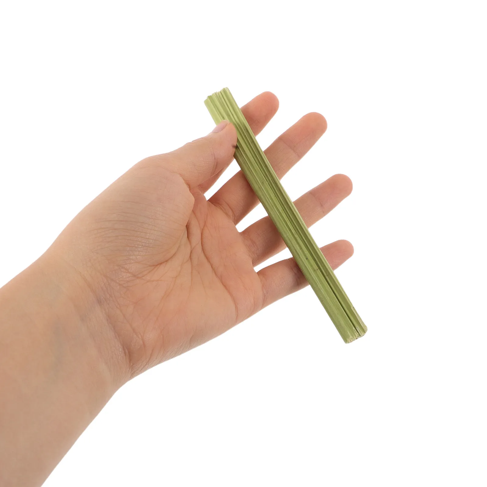 1Set 100G Natural Papaya Stem Chew Sticks for Rabbits Hamsters Chinchillas Guinea Pigs Teeth Cleaning Dental Health Small Animal