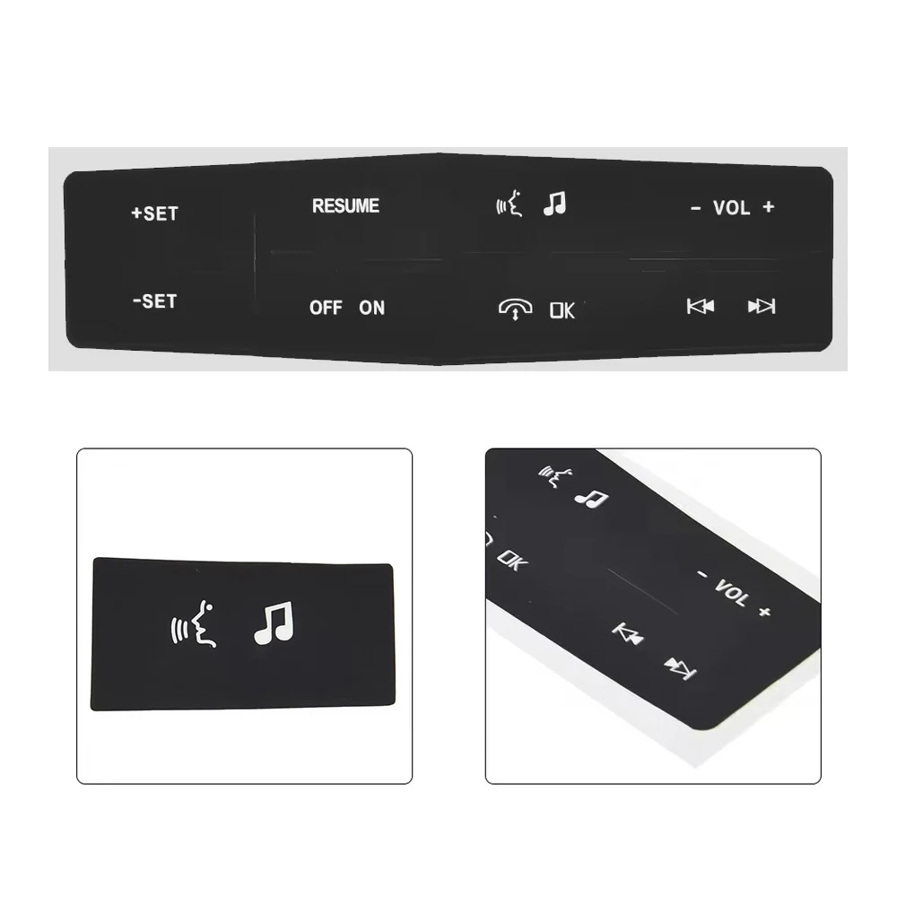 

Высококачественные виниловые автомобильные наклейки для Ford Mustang 2010 2011 2012, кнопка управления рулевым колесом, ремонтная наклейка, автоаксессуары