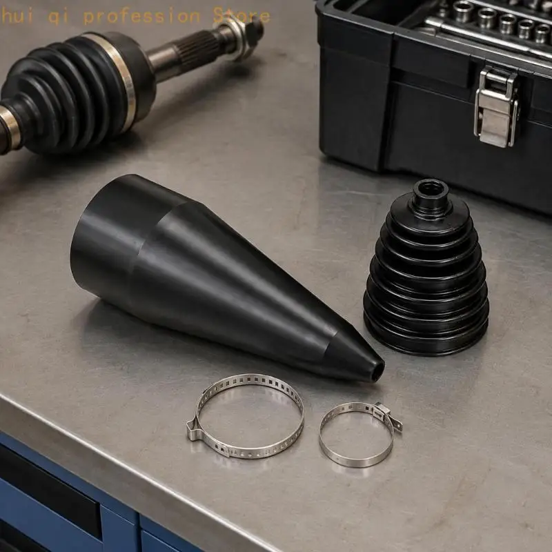 Antriebswellen-CV-Manschetten-Reparatursatz mit Silikonmanschette und Konus für den Autoservice H8WE – Detail 4