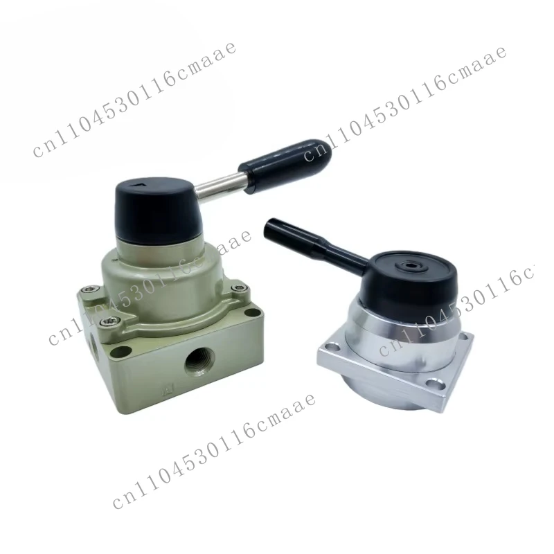 2-position 4-way 1/4'' 3/8'' 1/2'' Pneumatic Rotary Hand Lever Manual Operated Gas Directional