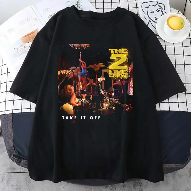2 Live Crew Band Take It Off تي شيرت أسود جميع المقاسات من S إلى 5Xl Jn653 #1