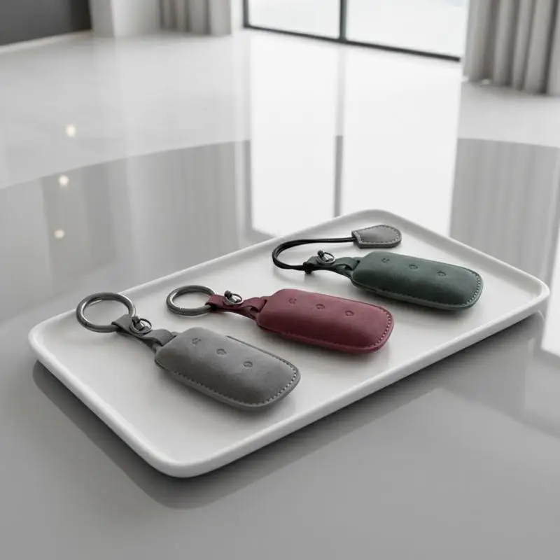 New For Geely EX5 E5 Starray EM-i Galaxy L6 / L7 EX5 EM‑i Galaxy M9 Proton EMas 7 PHEV PU Leather Car Key Case Cover Shell