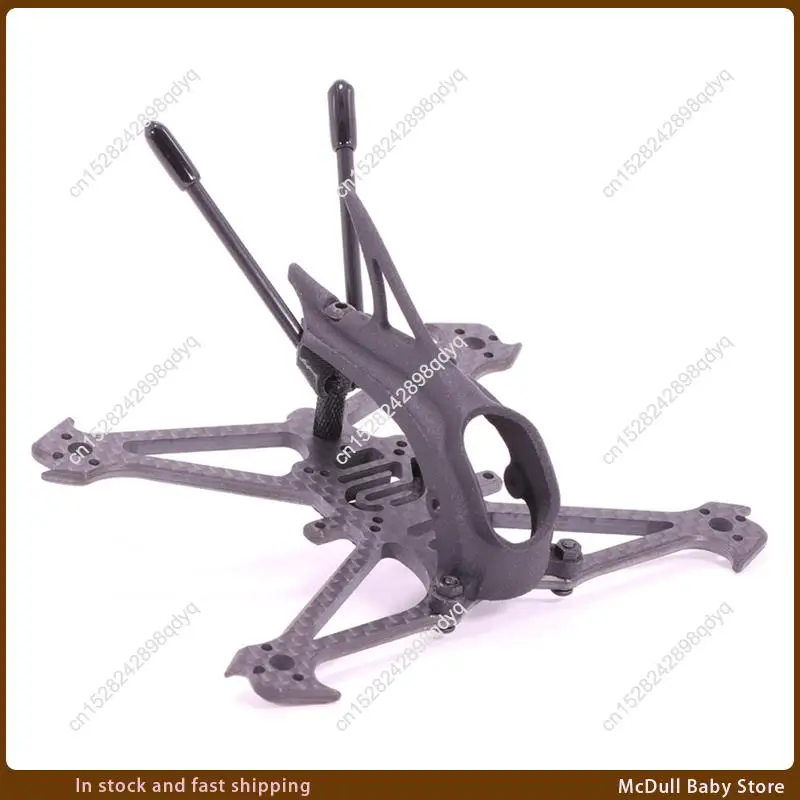 ABJA-Herbie 112 65MM 2.5 Inch FPV Racing Quadcopter Freestyle RC Drone Toothpick Frame Kit Fit For 1103 1104 1206 Brushless Moto