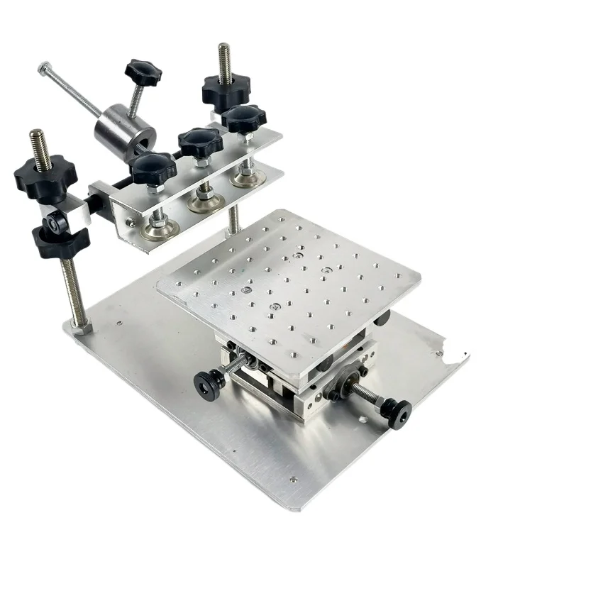 Manual screen printing table, screen printing machine, solder paste high-wire printing table, hand table, screen