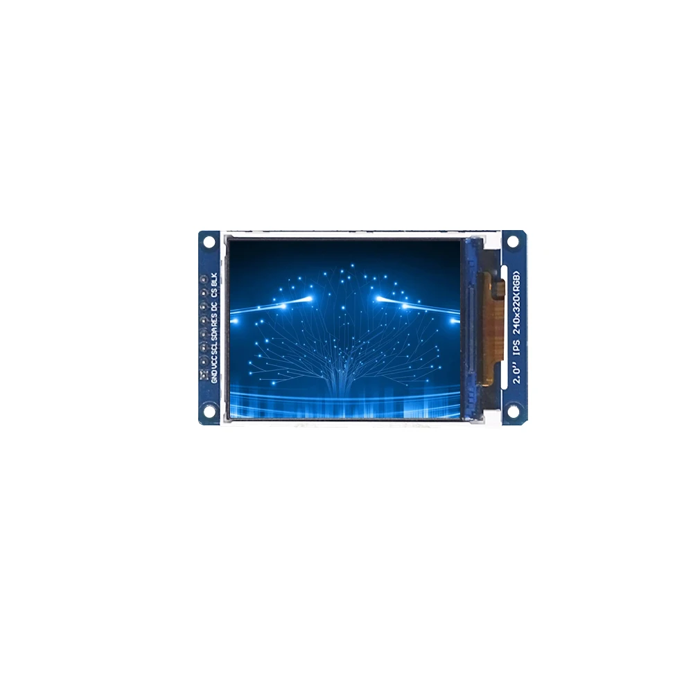 2.0 inch IPS full view TFT color screen module SPI serial port HD 240x320 ST7789v 8pin