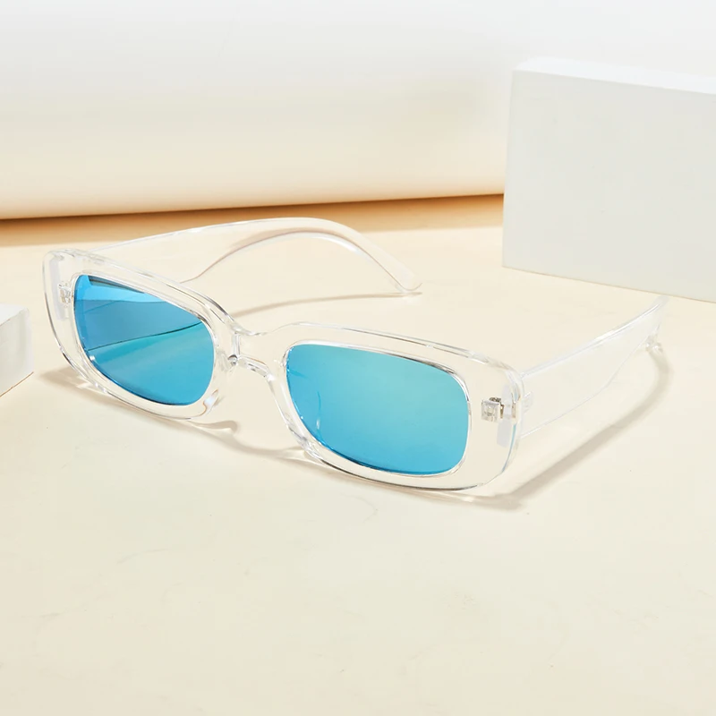 1Pc Unisex Sunglasses New Style Cool Small Square Frame Personalized Fashion Trend Street Style Daily Outing Sports Sun Protecti