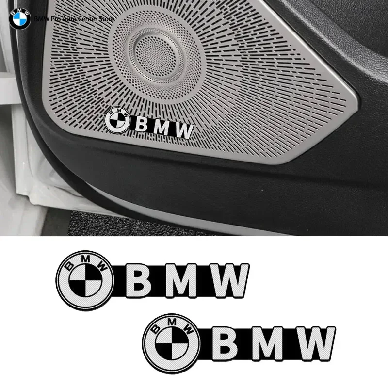 

3D Aluminum Hi-Fi Speaker Audio Speaker Badge Emblem Stereo Sticker For BMW Performance M Power E90 E91 E92 E93 X3 X5 X6 E46