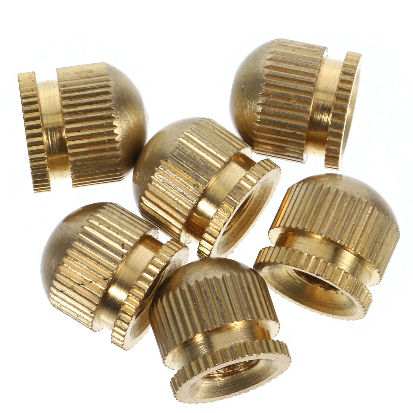 

6pcs M5 Copper Lamp Accessories Pendant Light Screw Caps Metal Nuts for Ceiling Fixture Hardware Brass Parts Cap Nuts