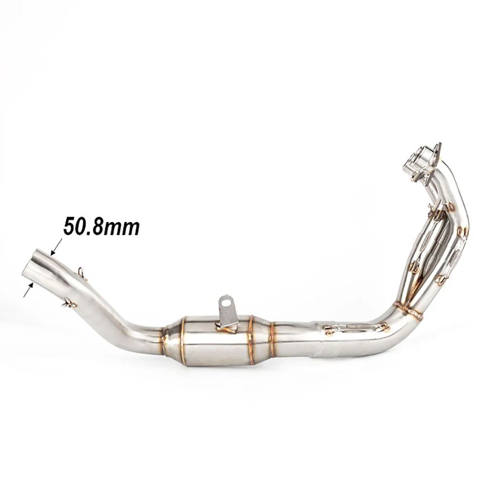 For Yamaha MT-09 MT-09 FZ-09 XSR 900 Trace 9/GT 2021 to 2022 Motorcycle Modified Slip On Exhaust Contact Front Link Pipe