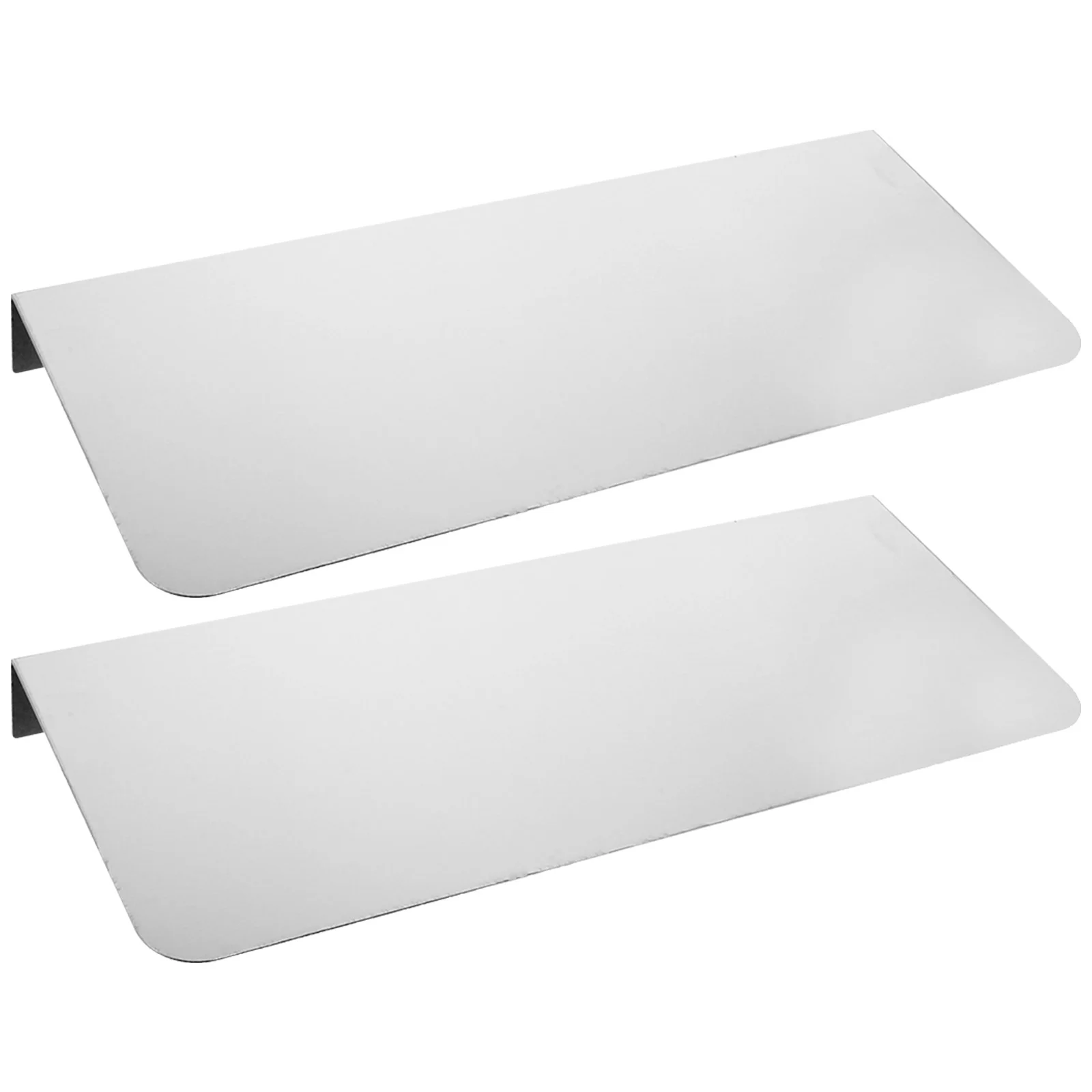 

2 Pcs Sink Splashback Anti-splashing Guard Splashing-proof Kitchen Water Guards Baffle Board Wall-mounted