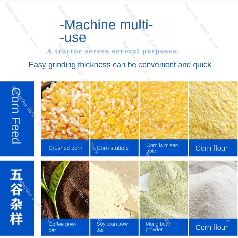 Wielofunkcyjna maszyna do hodowli proszków hodowlanych dla małych chińskie zioła młyn zbożowy dla gospodarstw domowych