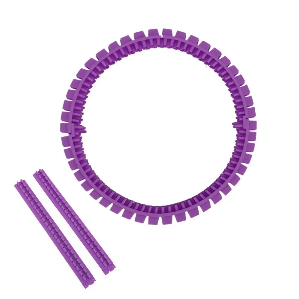 Plastic Cat Tunnel Brush Soft Tooth Professional Cat DIY Rubbing Ring Hair Reduction Grooming Tunnel DIY Assembly