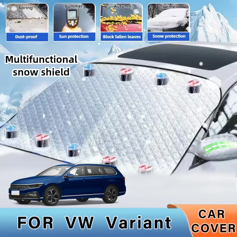

Thickened Car Now Sunshade Windshield Cover With 5/9 Magnets UV Protection Anti Snow Sunlight For Volkswagen Variant