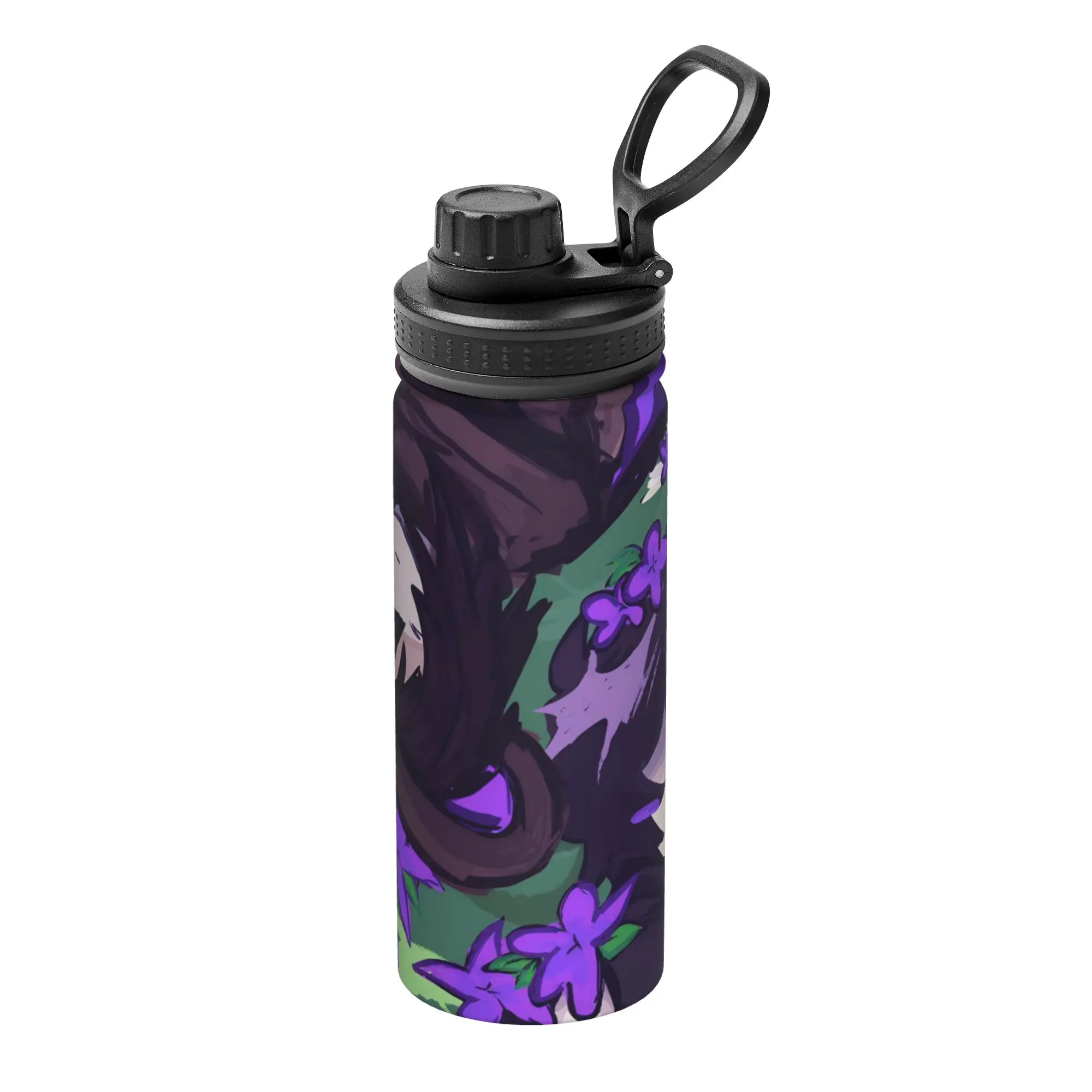 Azuretime Anime Azure Two Time 18OZ Sports Insulated Kettle  Coffee Cups Stainless Steel Travel Outdoor Mug Hot Cold Drink