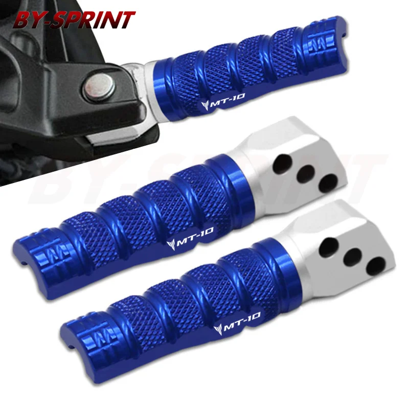 Modified Motorbike Accessories For MT-10 mt10 MT 10 2016-2021 2022 2023 2024 CNC Rear Passenger Foot Peg Footrests Footpeg Pedal