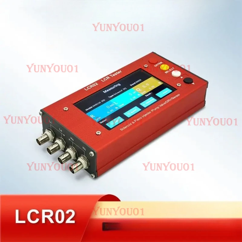 LCR02 Common Rail Injector Pump Nozzle High-precision Resistance Capacitance Inductance LCR Bridge Tester 9V-12V