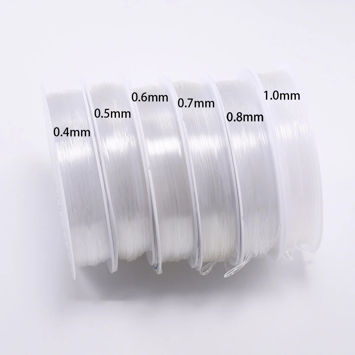 0.4-1mm Crystal Elastic Beading Line Cord Thread String Stretch Elastic Cords Wire For DIY Necklace Bracelet Jewelry Making