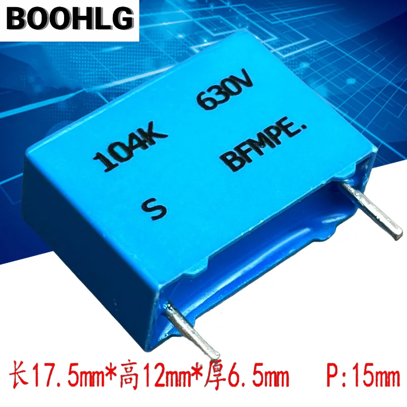 

10PCS SUNG HO MKP BFMPE 104 0.1uf 100nf 630v 2J safety film capacitor