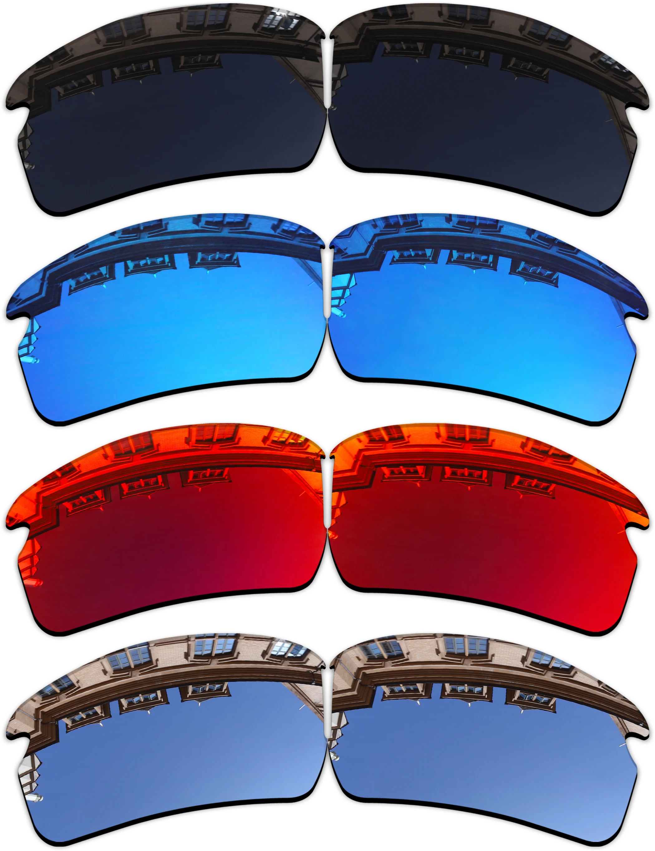 

Vonxyz Multiple Choices Polarized Replacement Lenses for-Oakley Flak 2.0 Asian Fit OO9271 - 61mm Sunglasses