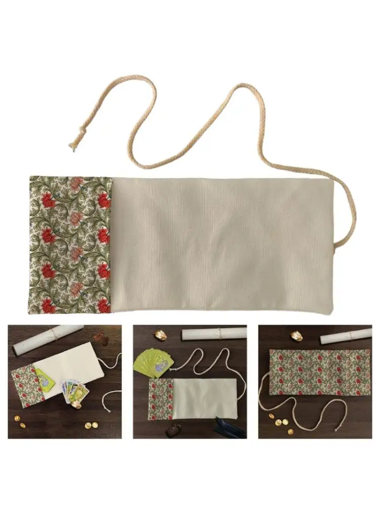 

Rolls Up Card Pouches Divinations Card Bag Game Card Organizers Card Stored Bag