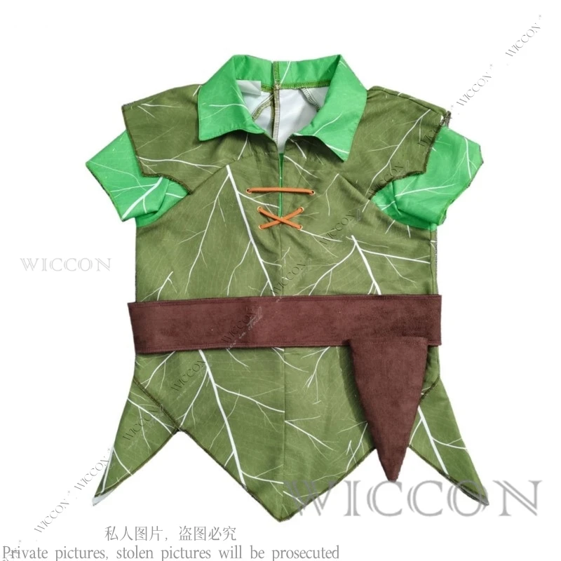 Jungen Halloween Kostüm Peter Green Elf Cosplay Pan Bühne Kostüm Anime Cosplay Kostüme lieben Live-Rollenspiel Bühnen kostüm