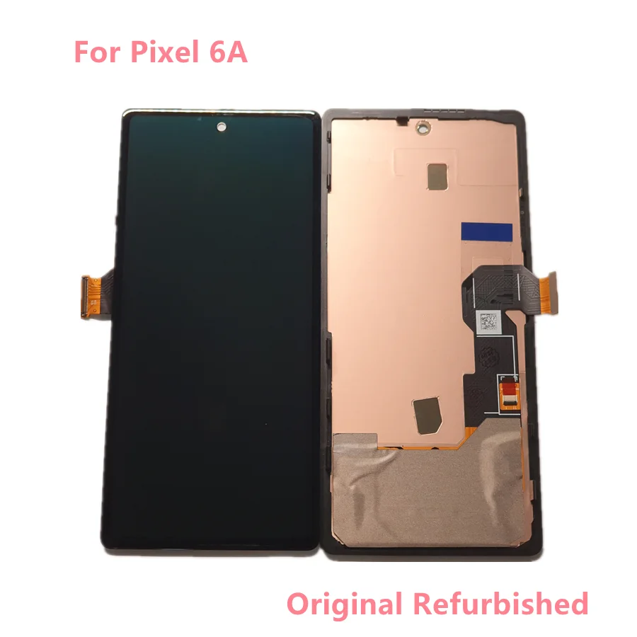 Pantalla LCD de repuesto para Google Pixel 6A, montaje de digitalizador con pantalla táctil, con punto