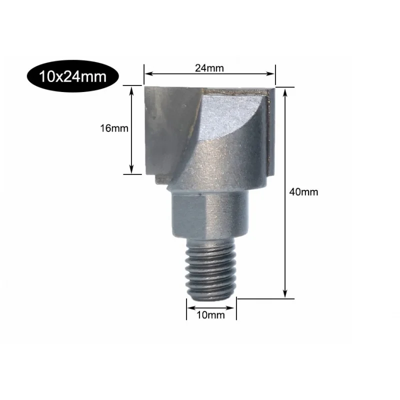 Bloqueio De Porta Entalho Dispositivo Cabeça Cortador Rosca Fresadora CNC Limpeza Inferior Router Bit