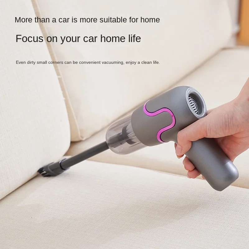 Portable Handheld Vacuum 5000Pa Cordless Car Vacuum Cleaner With Brushless Motor 4 In 1 For Keyboard, Home, Pet And Car view 2