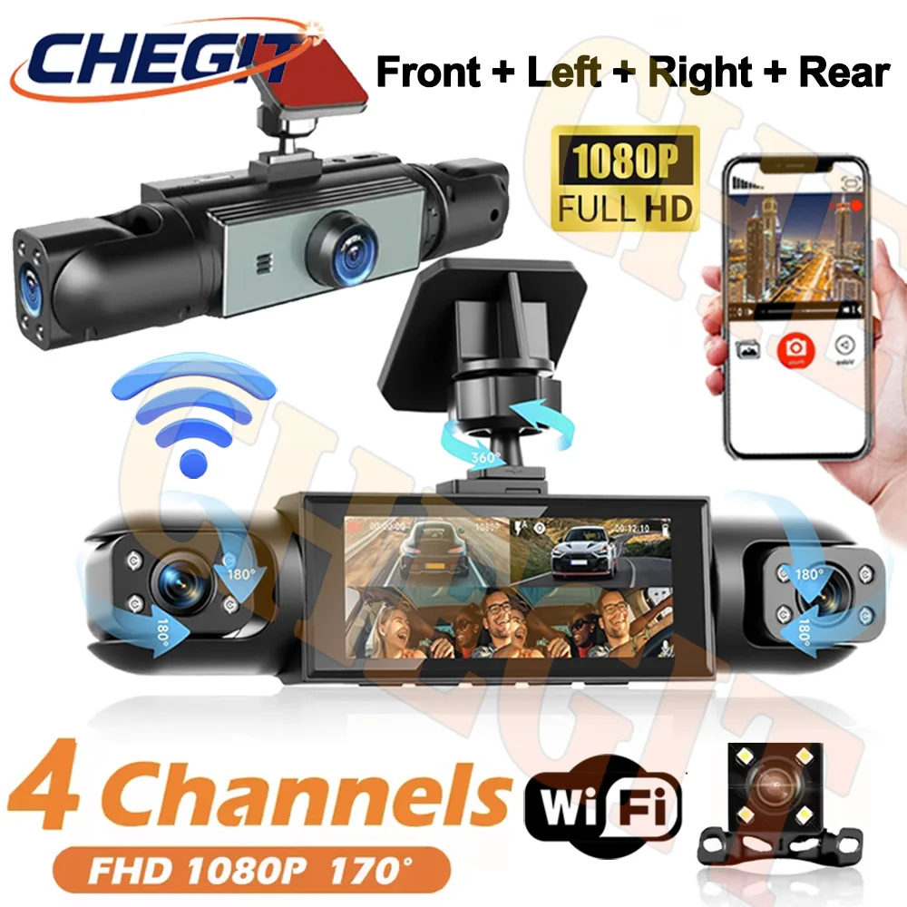 360° Rotatable 4 Le…