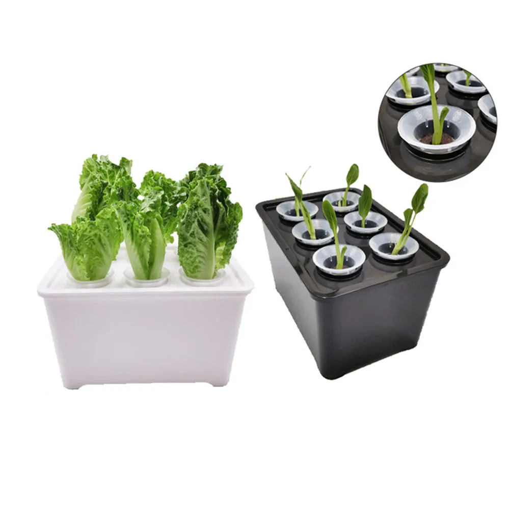 White black Plant Growth Bucket Kit for weather-resistant Plastic Efficient Drainage System For Urban Farming Spaces