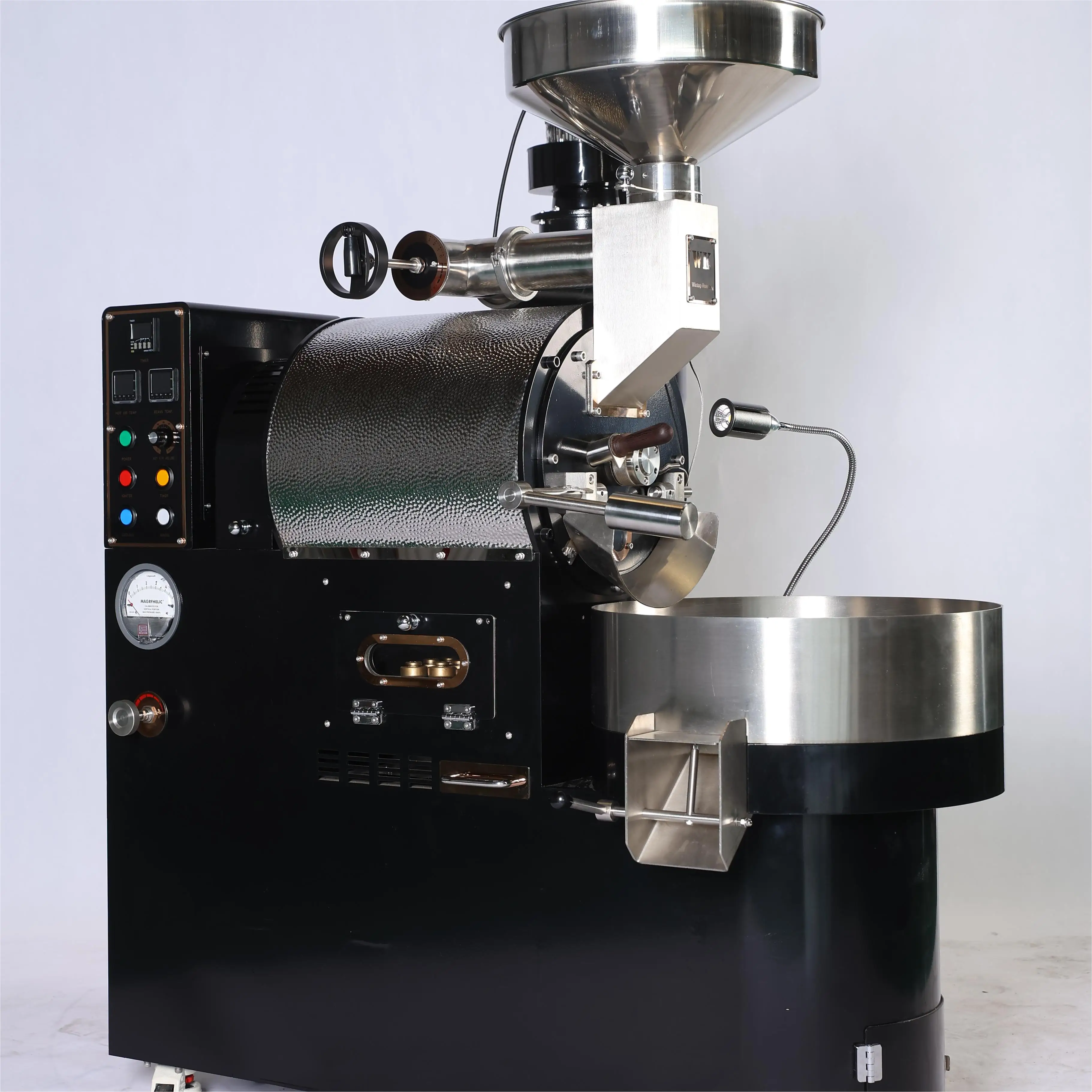 2024 WINTOP Machinery 3kg  6kg Coffee Roaster Machine Coffee Toasters Commercial Use Manual USB Coffee Roasting Machine