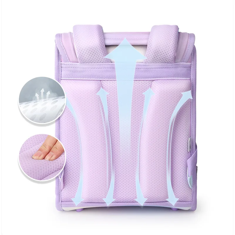 Disney New Frozen School Bags For Girls Elsa Grade 1-3 Primary Student Shoulder Orthopedic Backpack Large Capacity Gifts Mochila