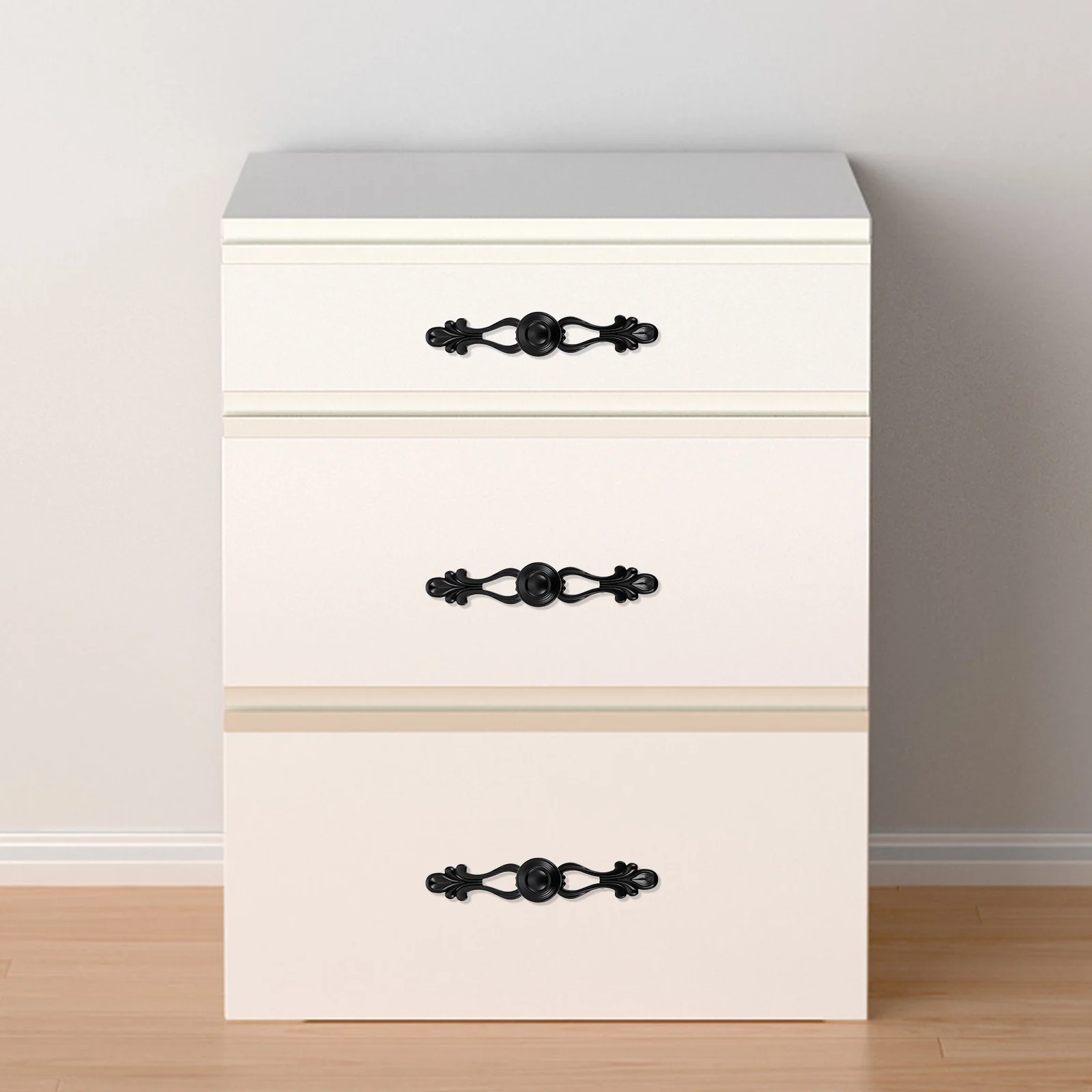 

2 Pcs European Style Handle Drawer Vintage Pulls Cupboard Handles Zinc Alloy Dresser Knobs