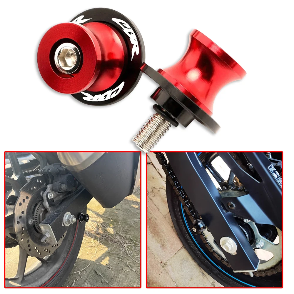 

Motorcycle Stand Screw CBR 1000 RR CNC Swingarm Spools Slider Fit For HONDA CBR250R CBR600RR CBR1000RR 2004-2019 CBR954RR 900RR