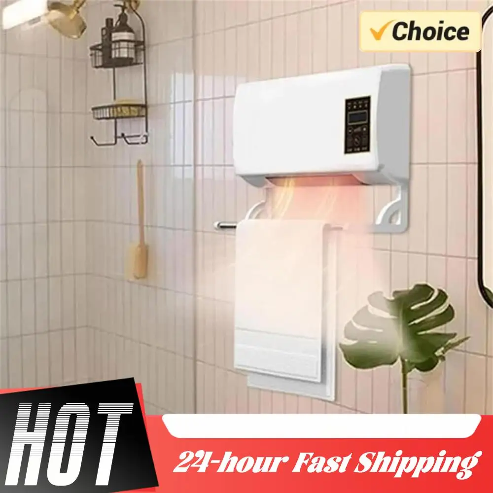 

Настенный мобильный электрический вентилятор с дистанционным управлением, вентилятор для охлаждения воздуха, двухфункциональный вентилятор-охладитель для общежития, офиса, спальни